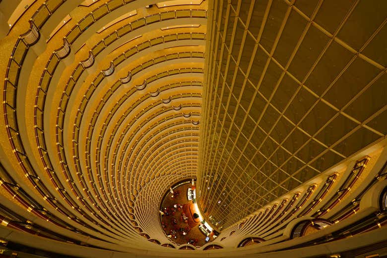 L'intérieur de l'édifice
