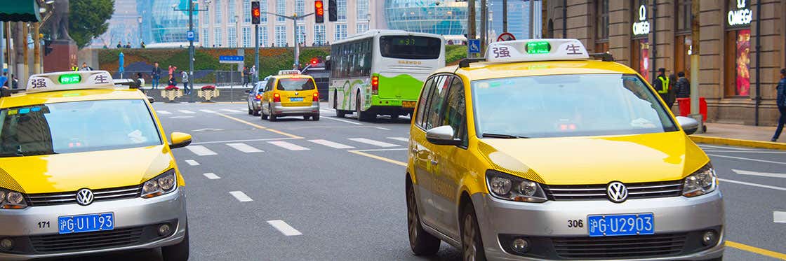 Taxis à Shanghai